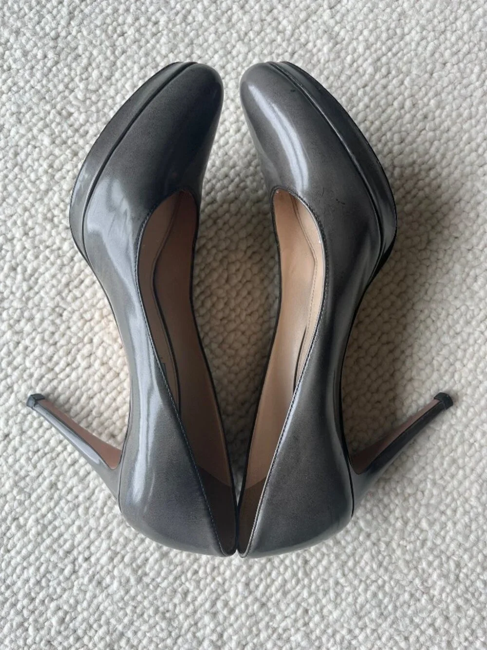 Prada Pump in Smokey Gray - Picture 3 of 7